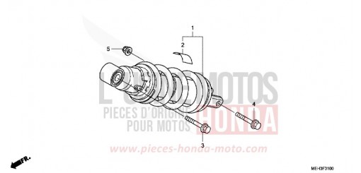 COUSSIN ARRIERE NSA700A9 de 2009